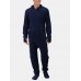 Men Flannel Thick Plain Onesies Loungewear Thermal Thumb Holes Hooded Jumpsuit Pajamas With Socks sleepwear