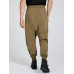 Male Fashion Patchwork Dropped Crotch Pants