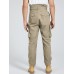 Mens Irregular Lace  up Waist Overall Cargo Pants