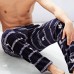 Mens Winter Pattern Fannel Fleece Pajamas Thermal Sleepwear Pants